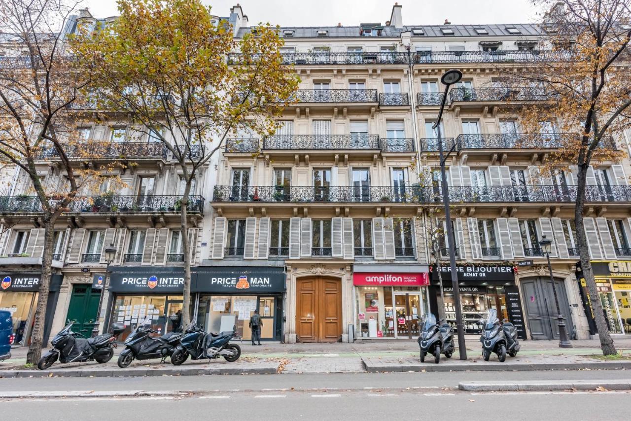 Appartement Magenta Quest Paris Exterior foto